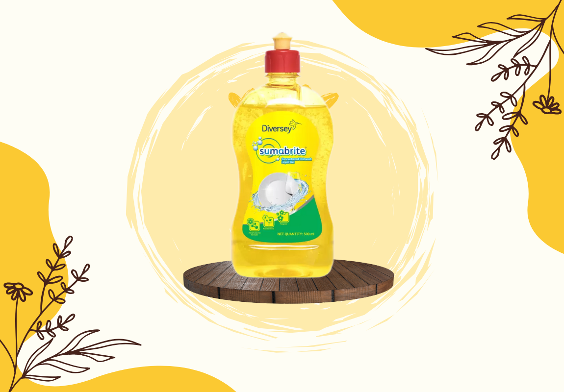 Sumabrite Concentrated Dishwash Liquid Gel 500Ml